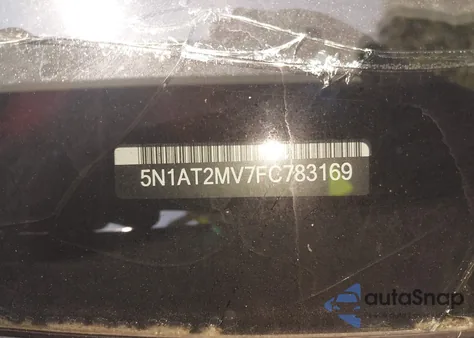 2015 Nissan Rogue Sl из США, поврежденный, VIN 5N1AT2MV7FC783169